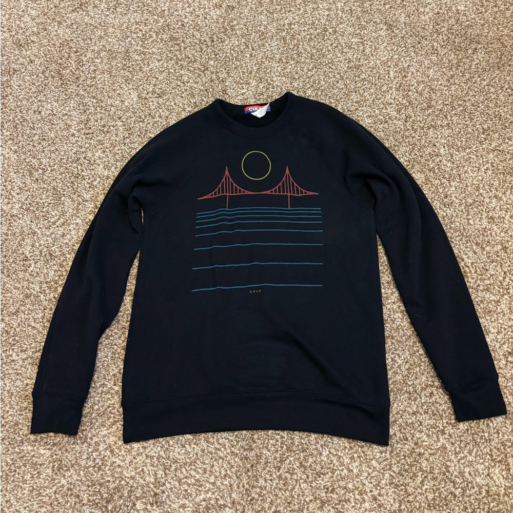 CULK || SF Golden Gate Crewneck Sweatshirt Size M